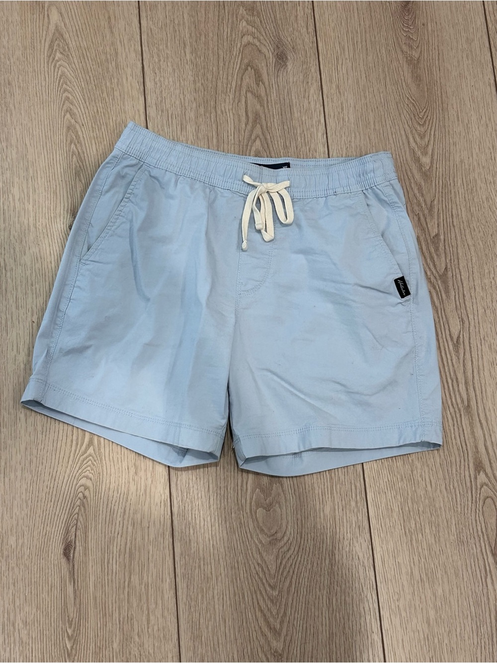 Hollister Mens Light Blue Epic Flex Jogger Shorts XS